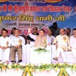 मुख्यमंत्री पुष्कर सिंह धामी ने मां कुंजापुरी के चित्र के सम्मुख दीप प्रज्वलित कर की पूजा-अर्चना
